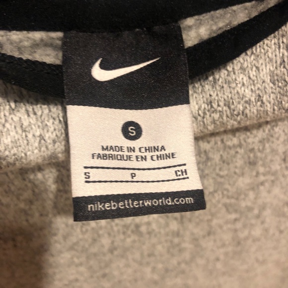 Nike Women’s Grey Cowl Neck Sweatshirt - Picture 3 of 3